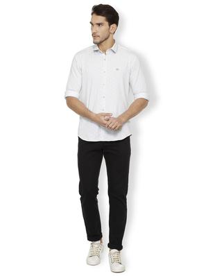 white cotton casual shirt - 15497740 - Standard Image - 3