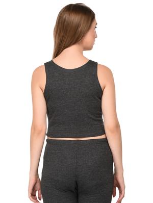grey woolen thermal vest - 15498043 - Standard Image - 3