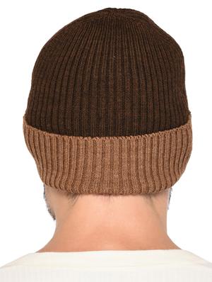 brown wool beanie - 15498072 - Standard Image - 3