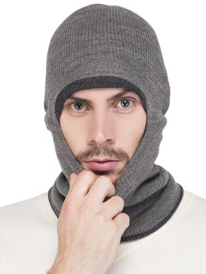 grey wool winter cap - 15498076 - Standard Image - 3
