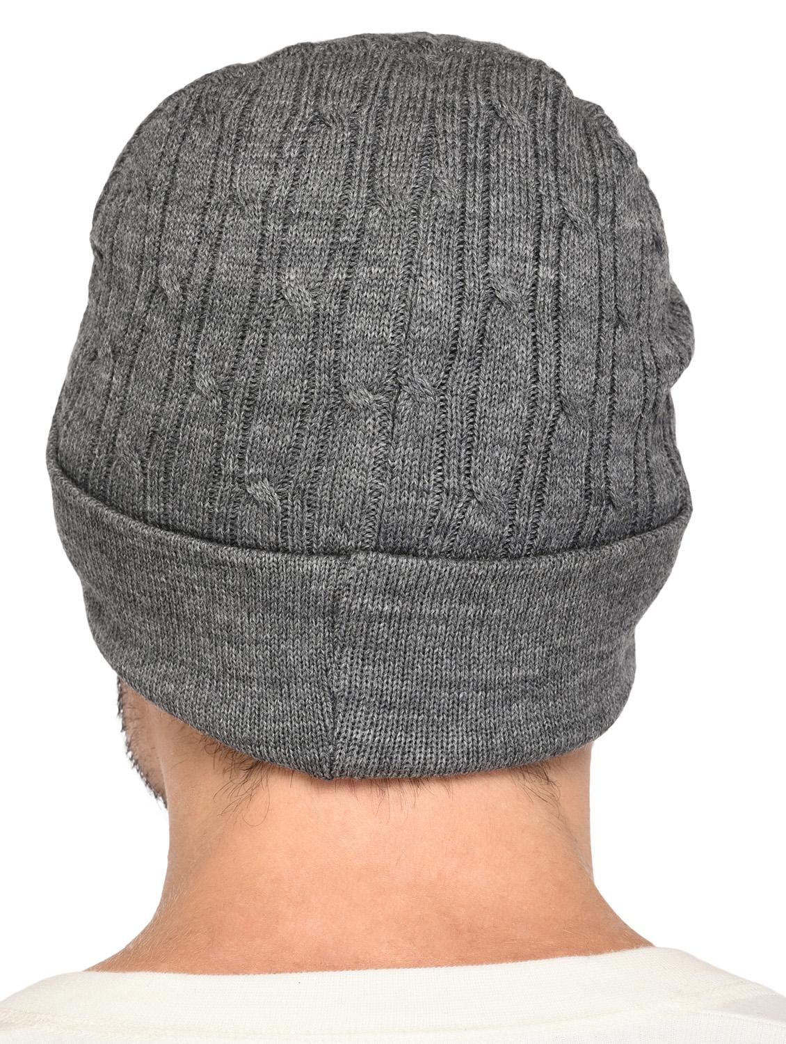 grey wool caps and hat - 15498081 - Zoom Image - 3