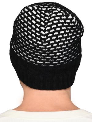 black wool beanies cap - 15498084 - Standard Image - 3