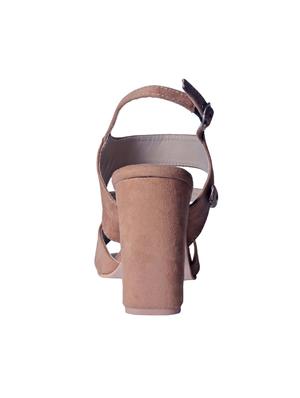 brown back strap sandals - 15498160 - Standard Image - 3