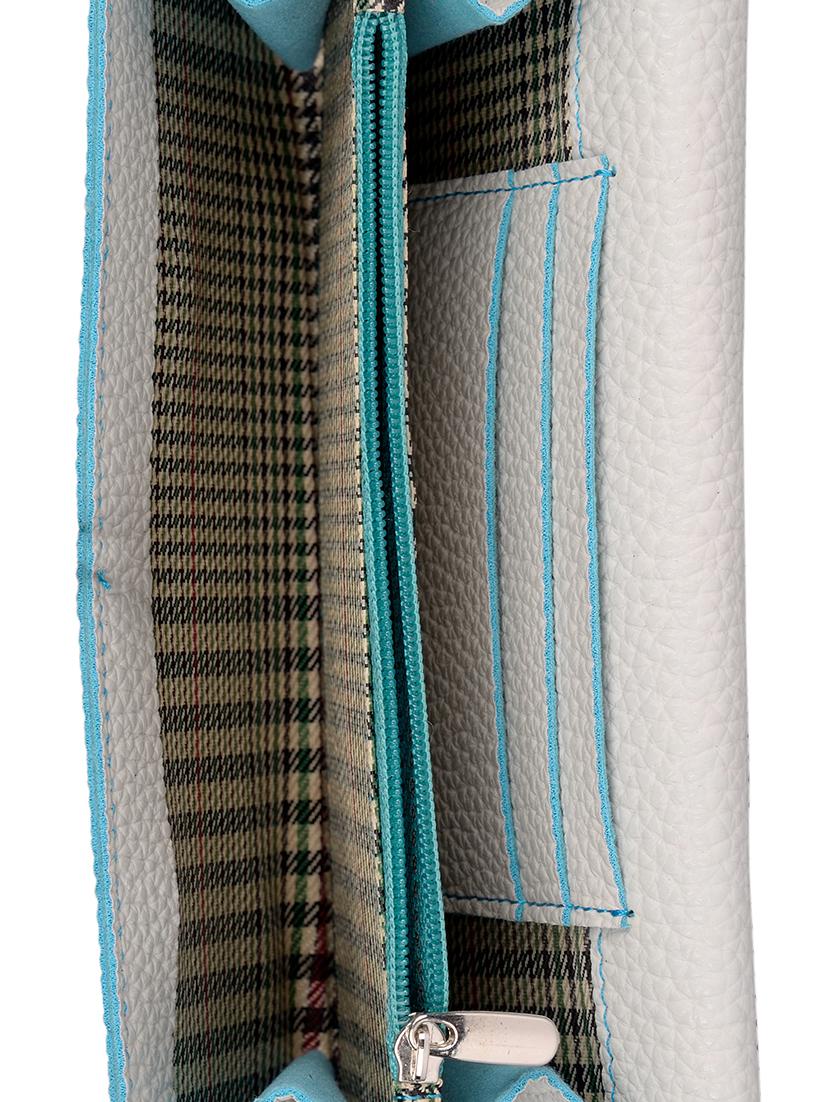 white leatherette (pu wallet - 15498606 - Zoom Image - 3