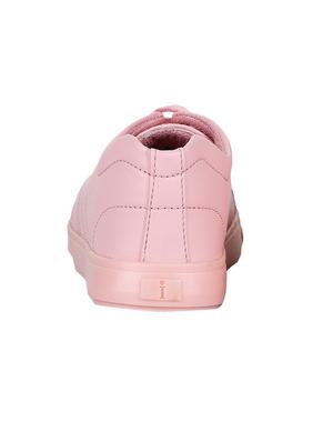 pink lace-up sneakers - 15500156 - Standard Image - 3