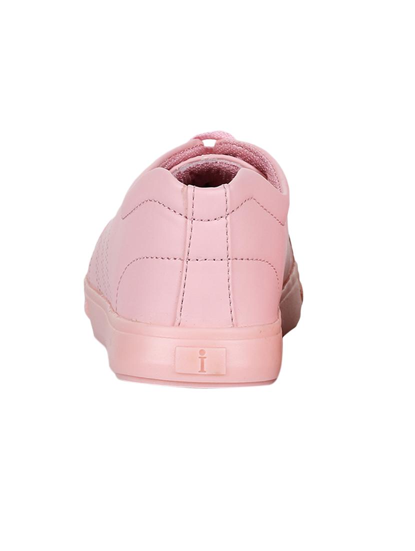 pink lace-up sneakers - 15500156 - Zoom Image - 3
