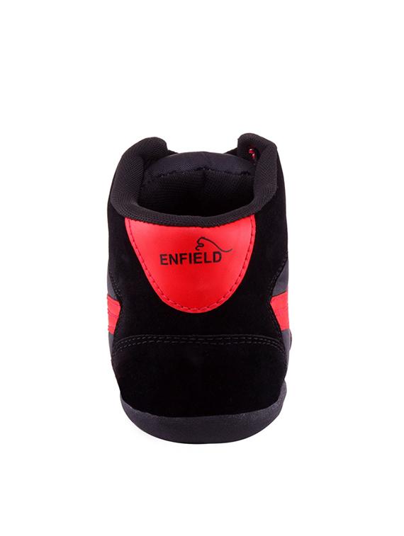black canvas lace up sneakers - 15502631 - Zoom Image - 3