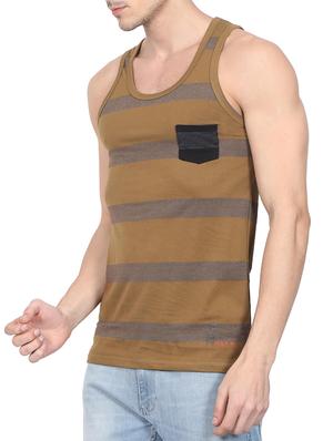 brown cotton vest (set of 2) - 15502867 - Standard Image - 3