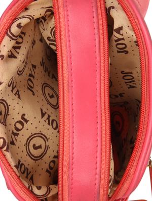 pink leatherette (pu) regular sling bag - 15503442 - Standard Image - 3