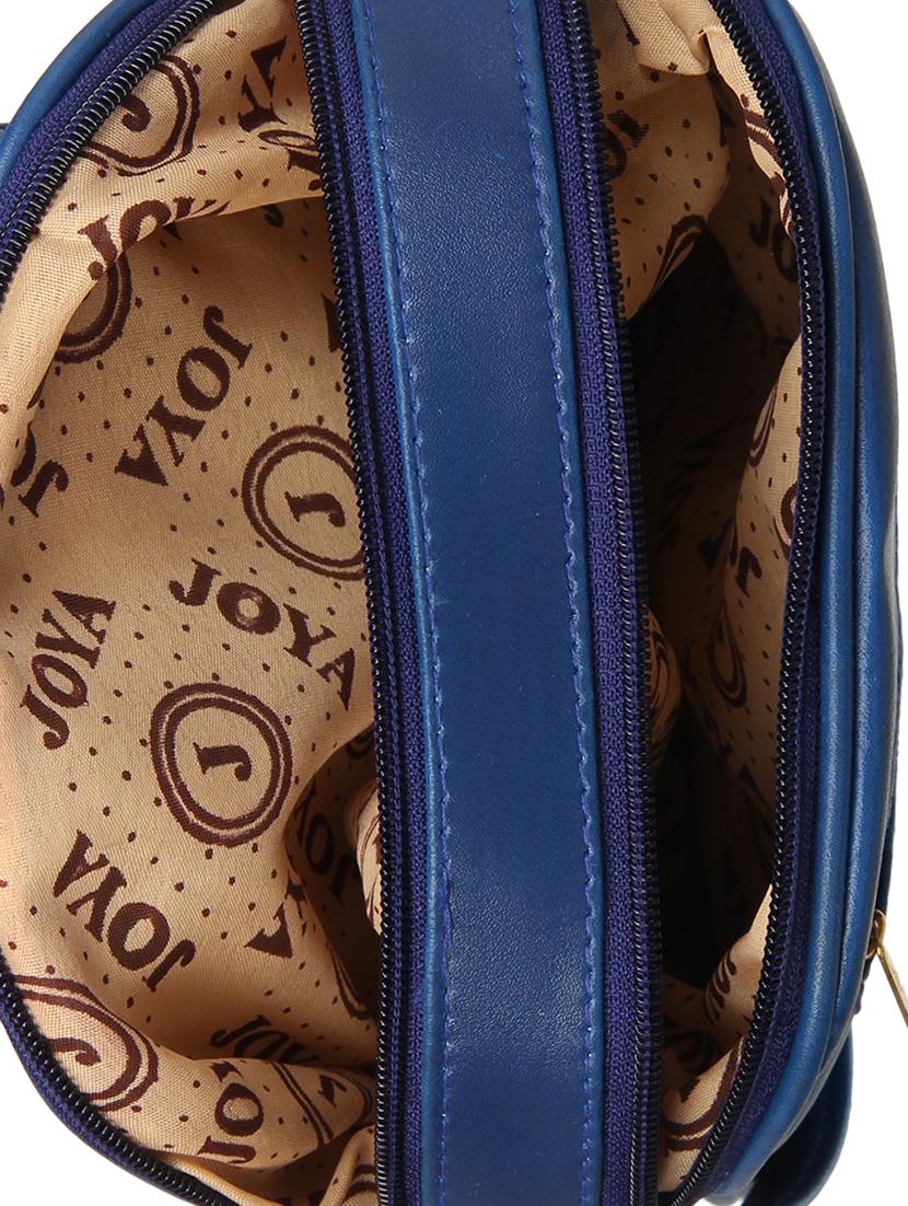 blue leatherette (pu) regular sling bag - 15503443 - Zoom Image - 3