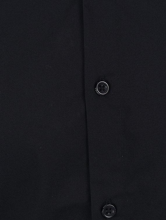 black cotton blend casual shirt - 15503912 - Zoom Image - 6
