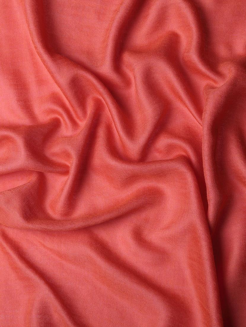 orange wool stole - 15503924 - Zoom Image - 3