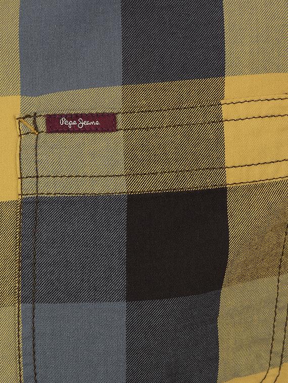 yellow cotton blend casual shirt - 15503938 - Zoom Image - 6