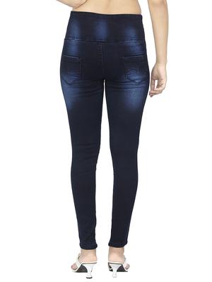 High-rise denim jeggings - 15504685 - Standard Image - 3
