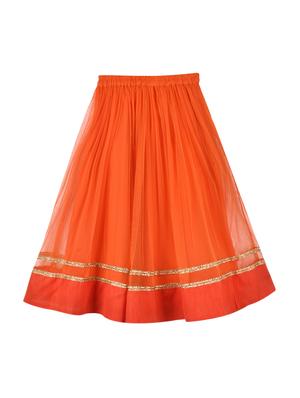 blue net lehnga choli - 15504790 - Standard Image - 3