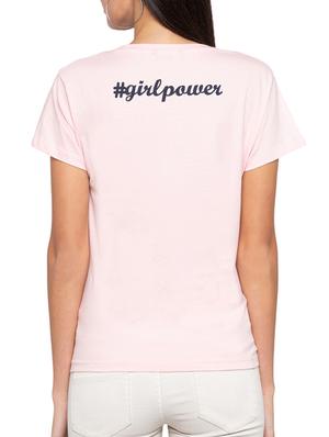 round neck slogan printed tee - 15504984 - Standard Image - 3