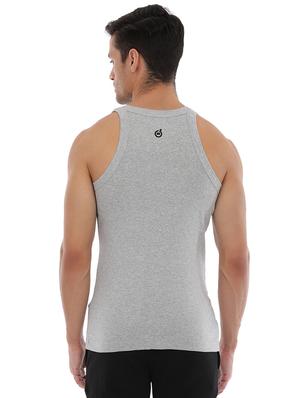 grey cotton vest - 15505547 - Standard Image - 3