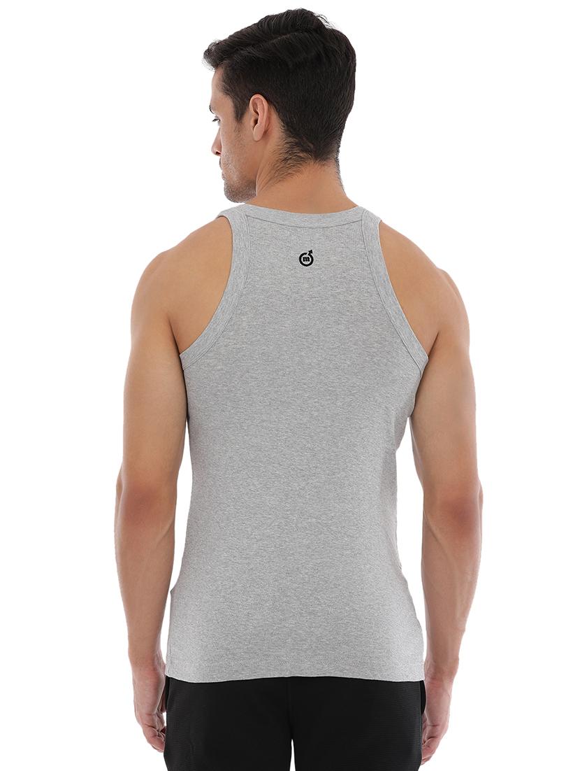 grey cotton vest - 15505547 - Zoom Image - 3