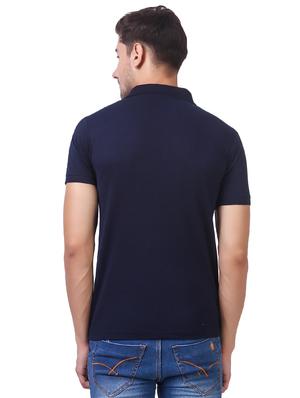 navy blue cotton pocket t-shirt - 15505932 - Standard Image - 3