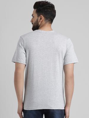 grey cotton t-shirt - 15505976 - Standard Image - 3