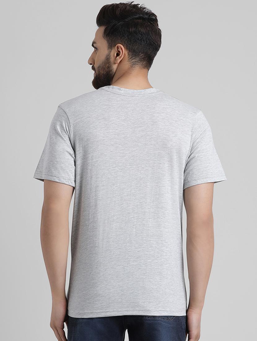 grey cotton t-shirt - 15505976 - Zoom Image - 3