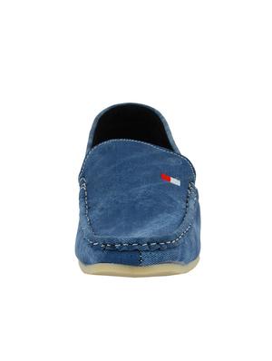 blue denim slip on loafers - 15513195 - Standard Image - 3