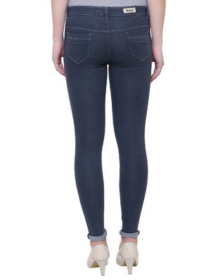 Knee slit skinny jeans - 15513743 - Standard Image - 3