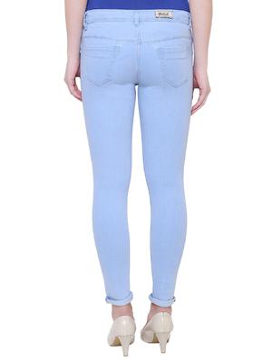 Knee slit skinny jeans - 15513744 - Standard Image - 3