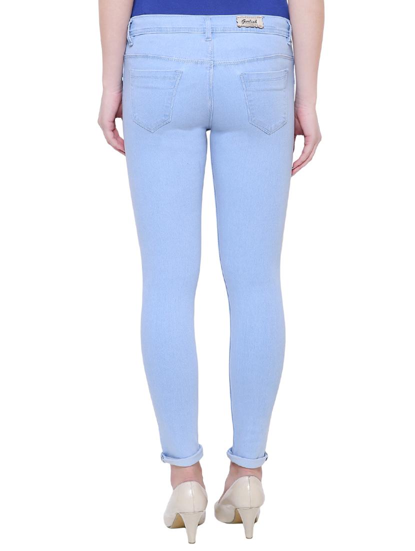 Knee slit skinny jeans - 15513744 - Zoom Image - 3