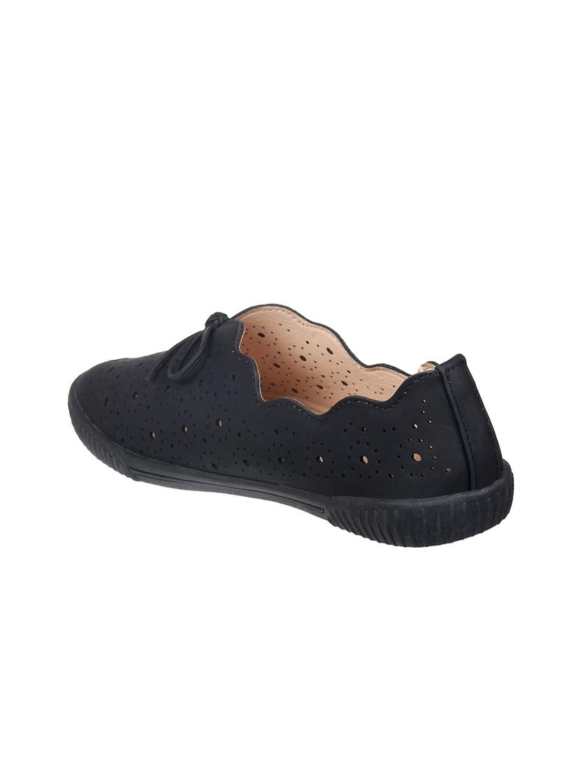 black slip on casual shoes - 15515070 - Zoom Image - 3