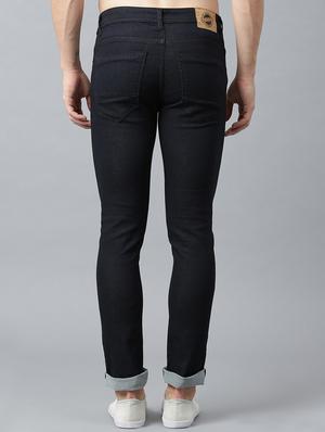 black denim plain jeans - 15515248 - Standard Image - 3