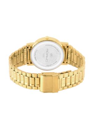 adamo round dial analog watch 1013ym01 - 15515274 - Standard Image - 3