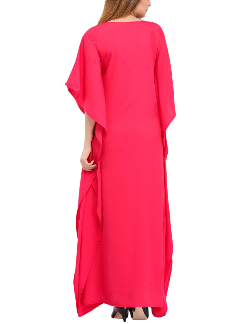 fuchsia printed kaftan - 15516942 - Zoom Image - 3