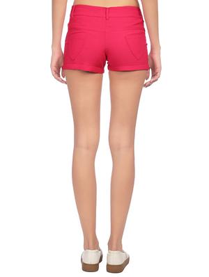 taping detail solid shorts - 15517451 - Standard Image - 3