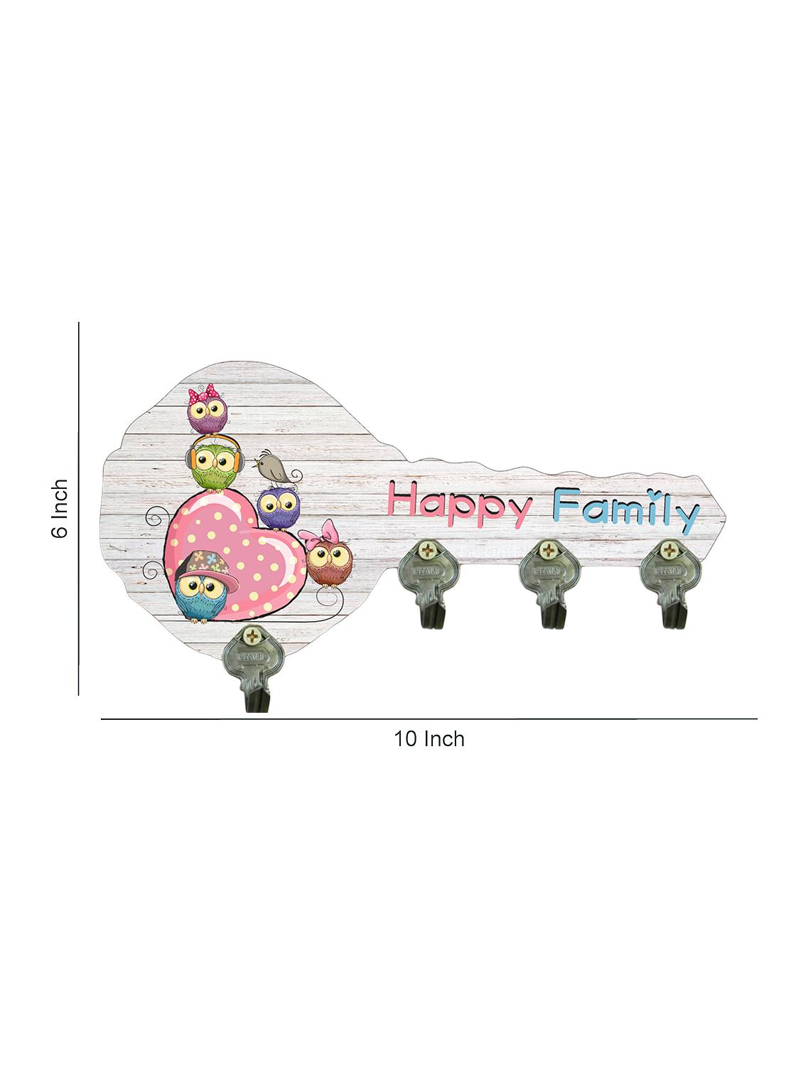 key shape digital printed wooden key holder (made in india) - 15517609 - Zoom Image - 3