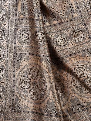 Contrast border mysore silk saree with blouse - 15518194 - Standard Image - 3