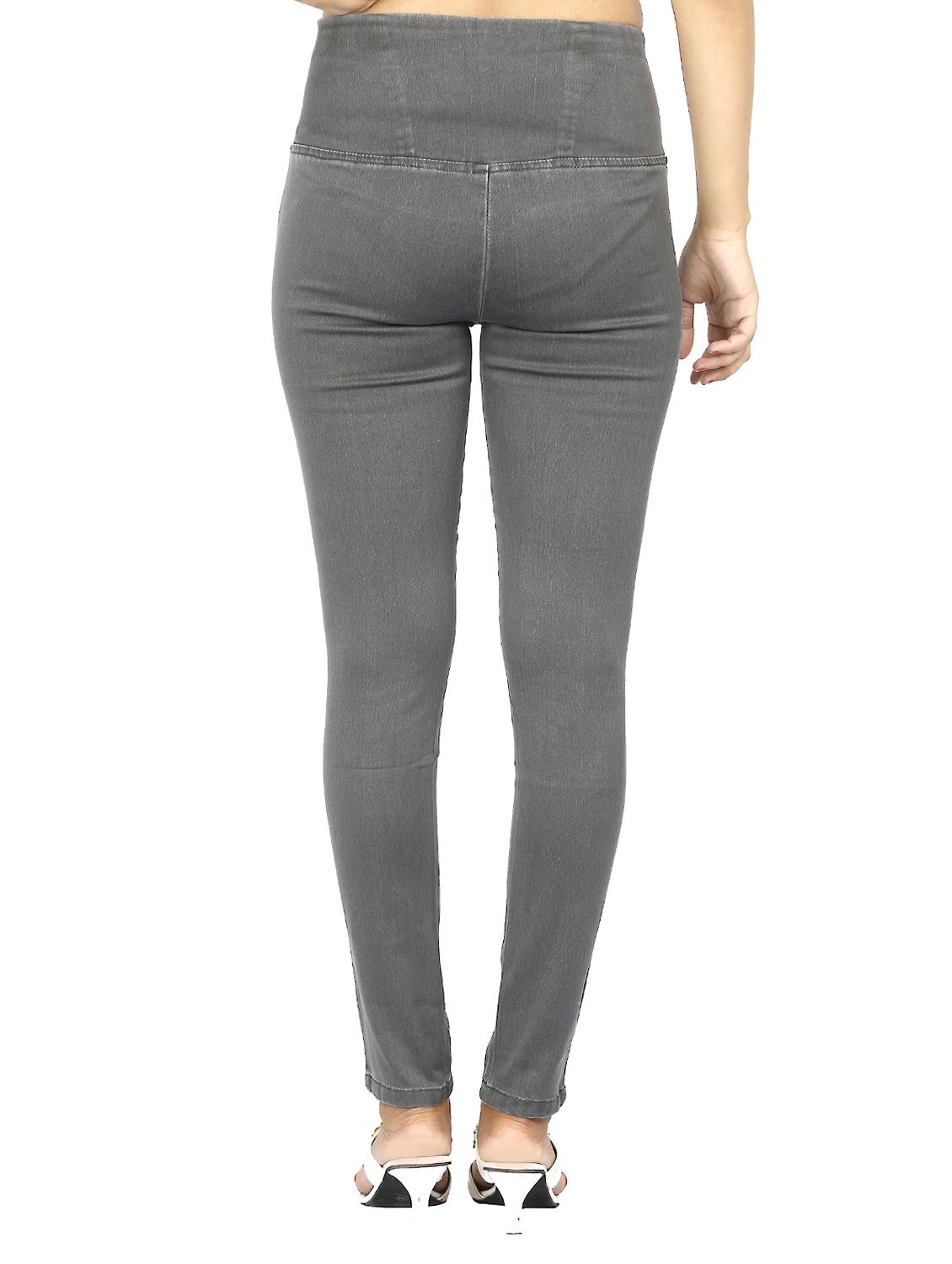 high waist solid jegging - 15518249 - Zoom Image - 3