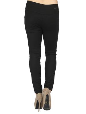 mid waist solid jegging - 15518254 - Standard Image - 3