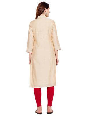 Egg - nog placket detaling kurta - 15518272 - Standard Image - 3