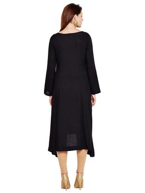 Asymmetric block print kurta - 15518297 - Standard Image - 3