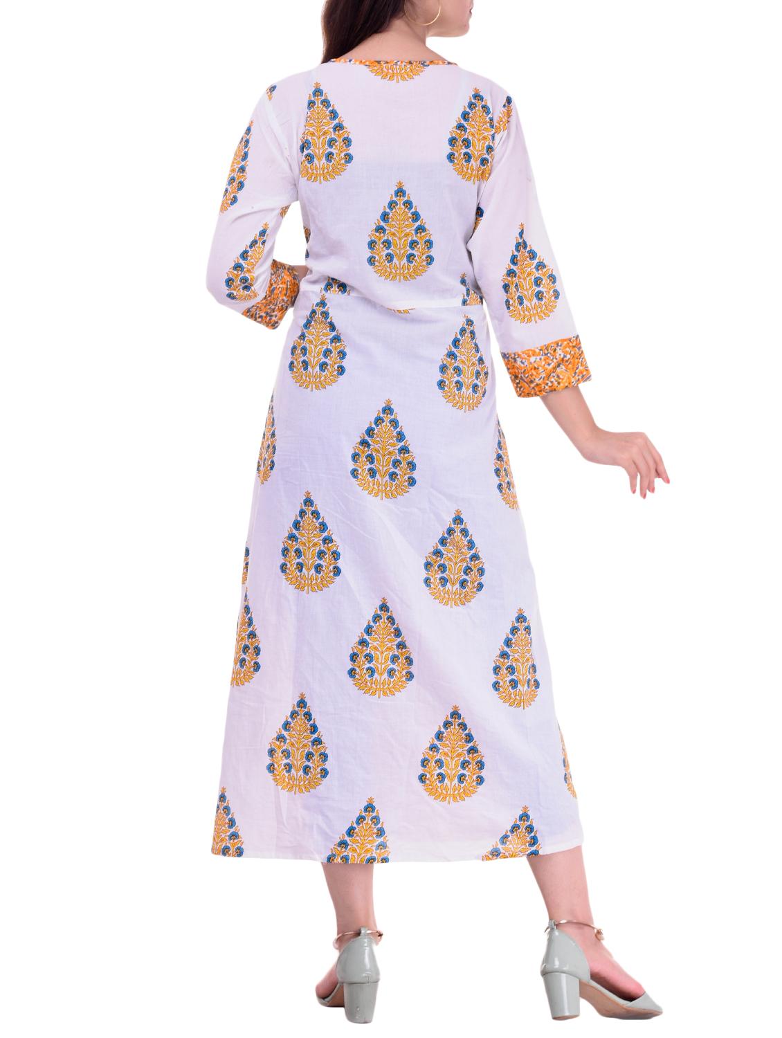 Printed layered kurta - 15518377 - Zoom Image - 3