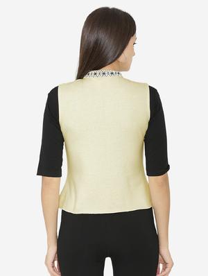 embellished button up soft shell jacket - 15518672 - Standard Image - 3