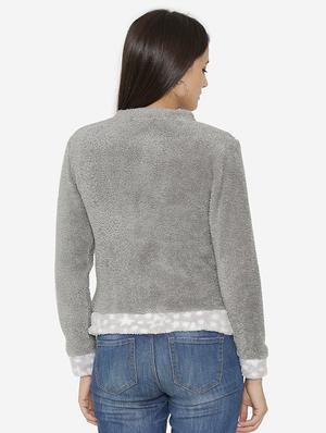 Toweling effect soft shell jacket - 15518677 - Standard Image - 3