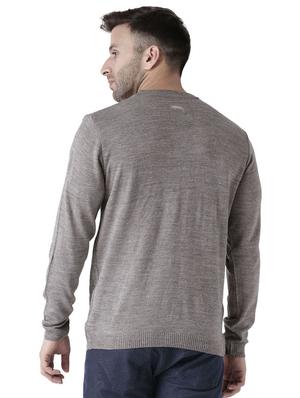 grey acrylic pullover - 15519405 - Standard Image - 3