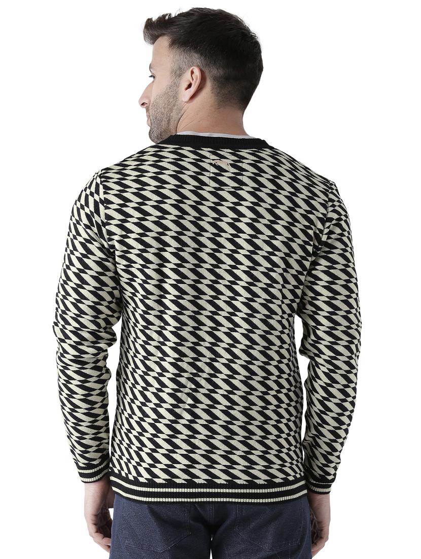 black acrylic pullover - 15519407 - Zoom Image - 3