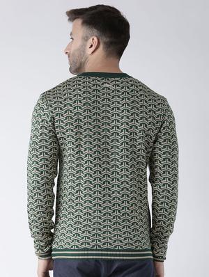 green acrylic pullover - 15519408 - Standard Image - 3