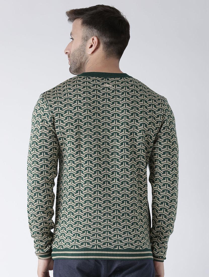 green acrylic pullover - 15519408 - Zoom Image - 3
