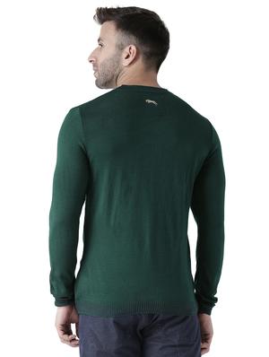 green acrylic pullover - 15519410 - Standard Image - 3
