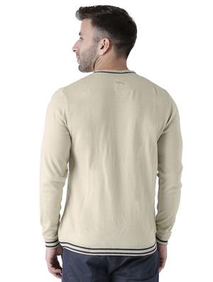 beige acrylic pullover - 15519411 - Standard Image - 3