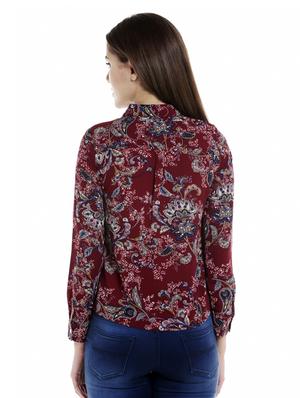 concealed placket printed shirt - 15521005 - Standard Image - 3